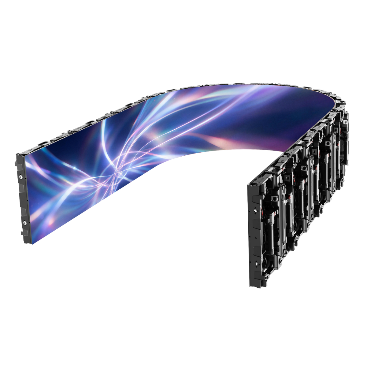 INFiLED Xmk3 series curved LED display, representative manufacturer illustration